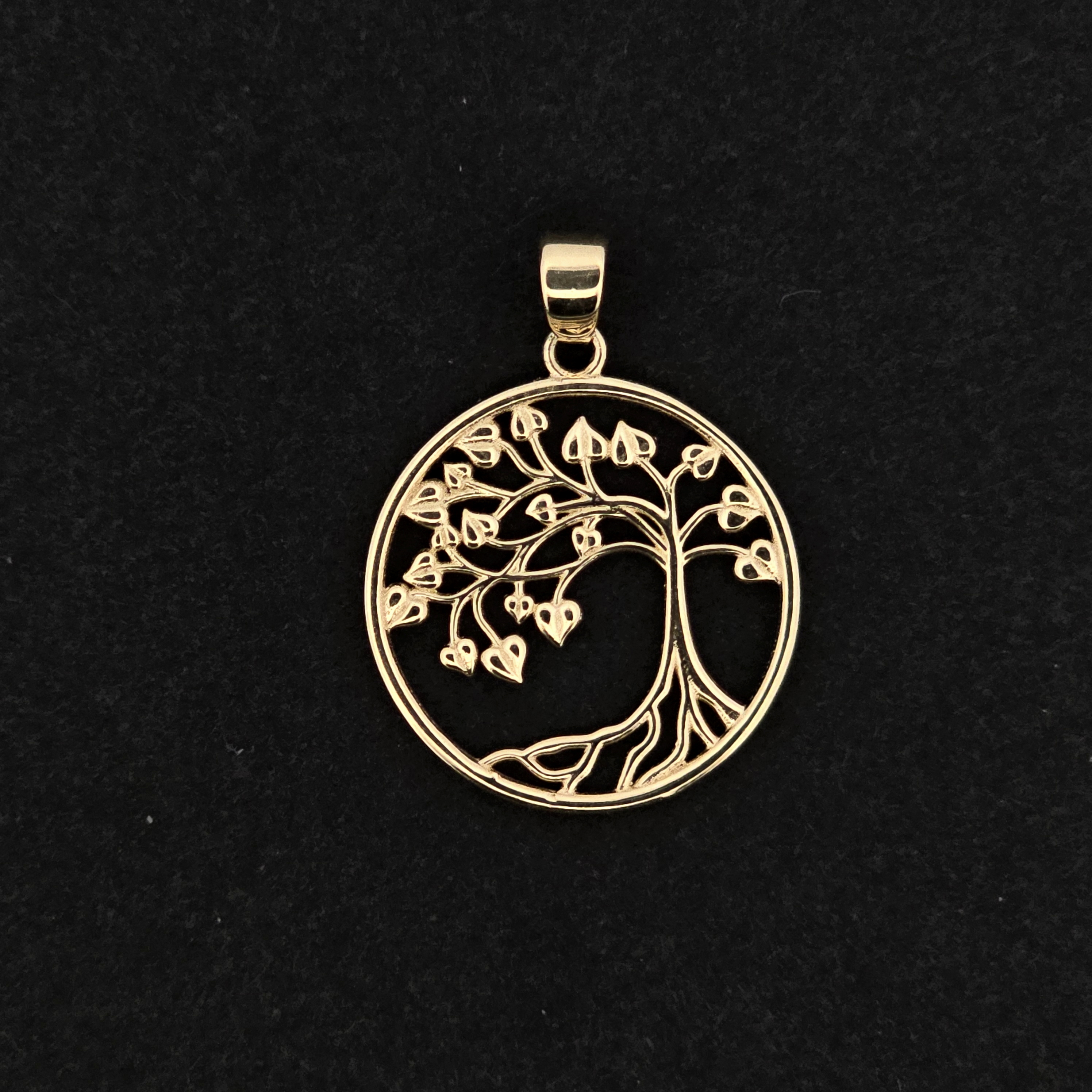 Gouden hanger levensboom